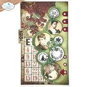 Christmas bubbles edge inlay - Dies Planner Essentials