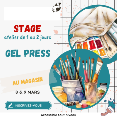 Stage au magasin - GEL PRESS