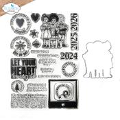 Magical Moments - clear stamp + dies