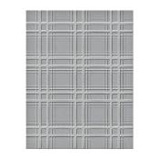 Detailled Embossing folder - Plaid company