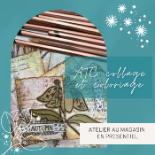 Atelier au Magasin - ATC collage et coloriage - samedi 19 octobre 24