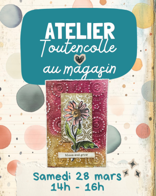Atelier scrap au Magasin - Scrap - mars 26