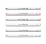 Set de 6 marqueurs opaques - Copic Acrea - Light