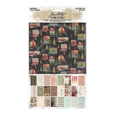 Backdrops Christmas 2024 Tim Holtz