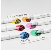 Set de 6 marqueurs opaques - Copic Acrea - Vivid