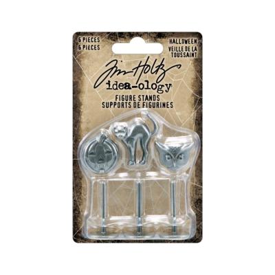 3 ornements supports de figurines - figure stands Halloween 24 - Tim Holtz