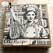 Let's cook - clear stamp + dies