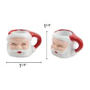 Santa mugs - Tim Holtz