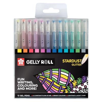 Gelly Roll - Stardust glitter - 12 pièces