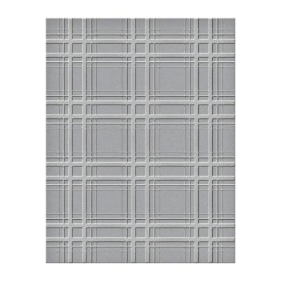 Detailled Embossing folder - Plaid company