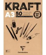 Kraft brun A3 - 50f - 120g