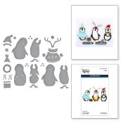 Cutting dies - Playful penguins