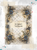 Collection n4 - Hiver Fleurs bleues - Page 1