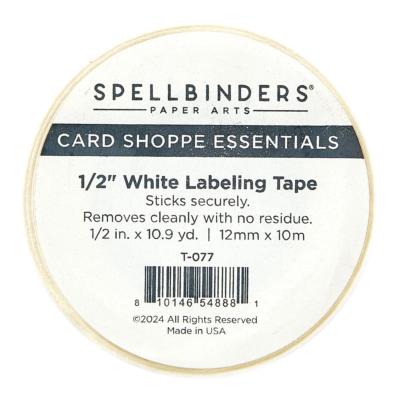 White labeling tape