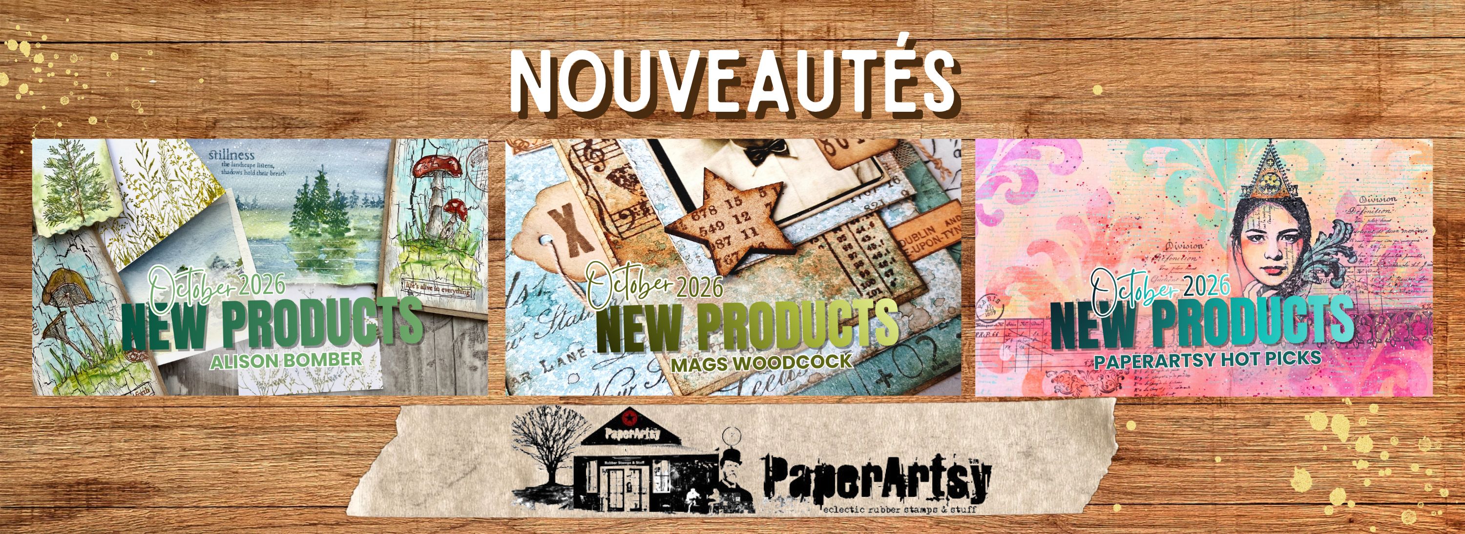 nouveautés paperartsy toutencolle