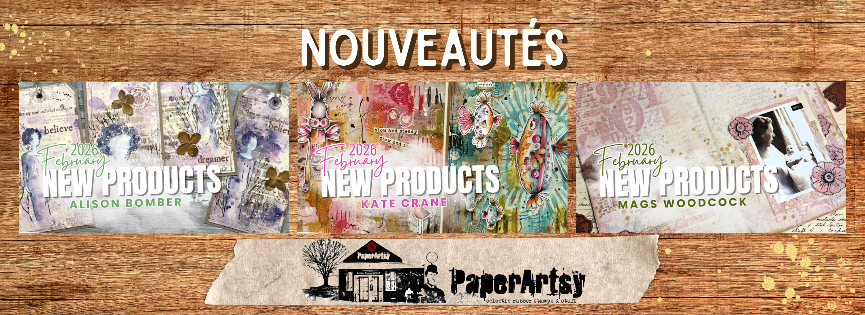 nouveautés paperartsy toutencolle