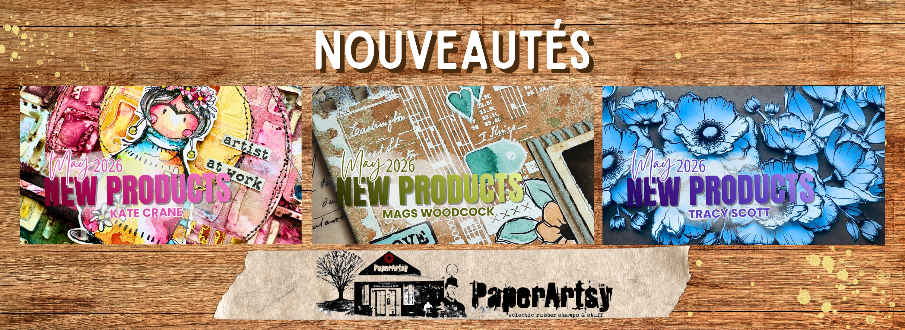 nouveautés paperartsy toutencolle