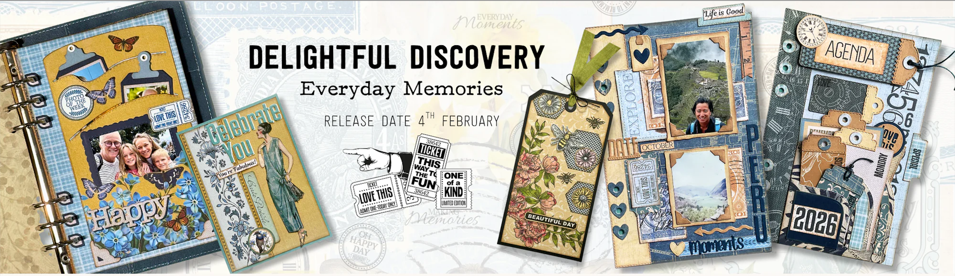 nouveautés elizabeth craft designs toutencolle